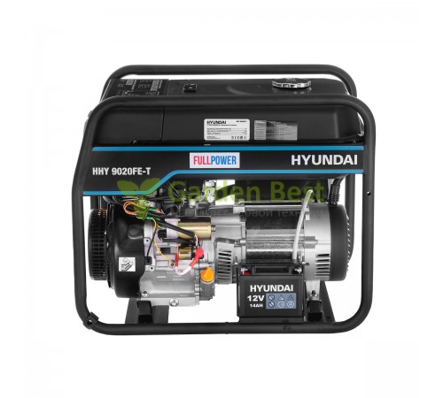 Бензиновый генератор Hyundai HHY 9020FE-T c электростартом двух режимный