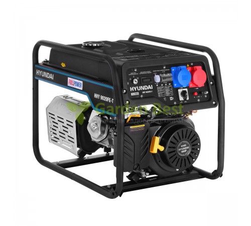Бензиновый генератор Hyundai HHY 9020FE-T c электростартом двух режимный