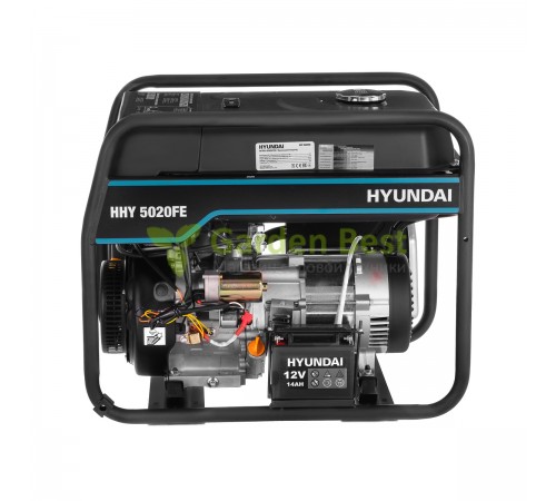 Бензиновый генератор Hyundai HHY 5020FE c электростартом