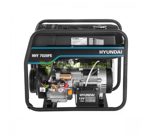 Бензиновый генератор Hyundai HHY 7020FE c электростартом