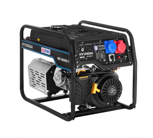 Бензиновый генератор Hyundai HHY 9020FE-T c электростартом двух режимный