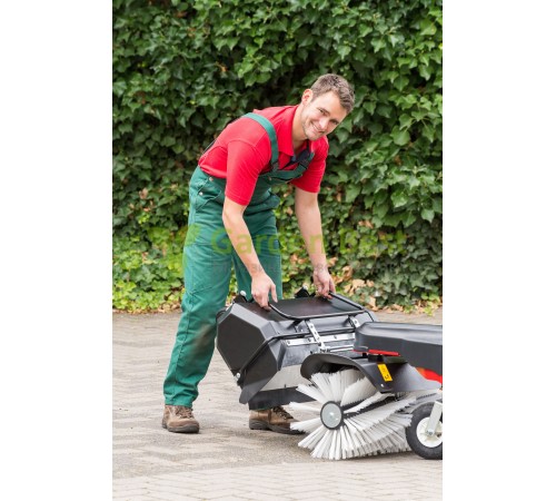 Подметальная машина Limpar 120 PRO с щеткой для снега и грязи
