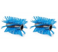 Щетка для уборки слежавшегося снега и наледи Tielbuerger для TK 48 (ширина 100 см., диаметр 30 см.) синяя