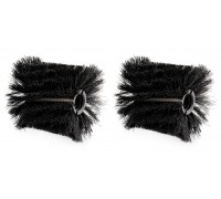 Щетка для свежевыпавшего снега и мелкодисперсионной пыли Tielbuerger для TK 48 (ширина 100 см., диаметр 30 см.) черная