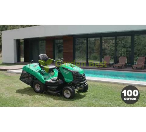 Садовый трактор Caiman Comodo 4WD 107D2K с блокировкой дифференциала