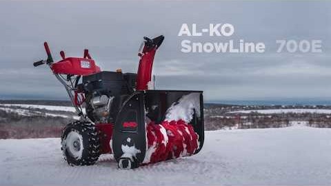 Видео обзор снегоуборщика Al-Ko SnowLine 700 E 